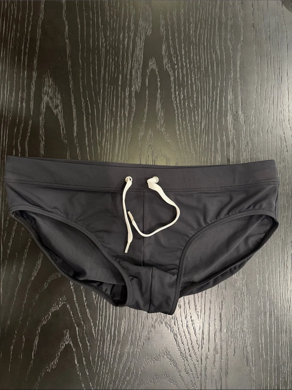 Men's 2xist Rio Swim Brief in black with Drawstring